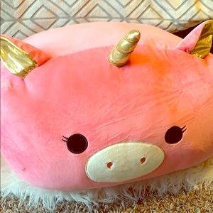 Plush Unicorn Pillow